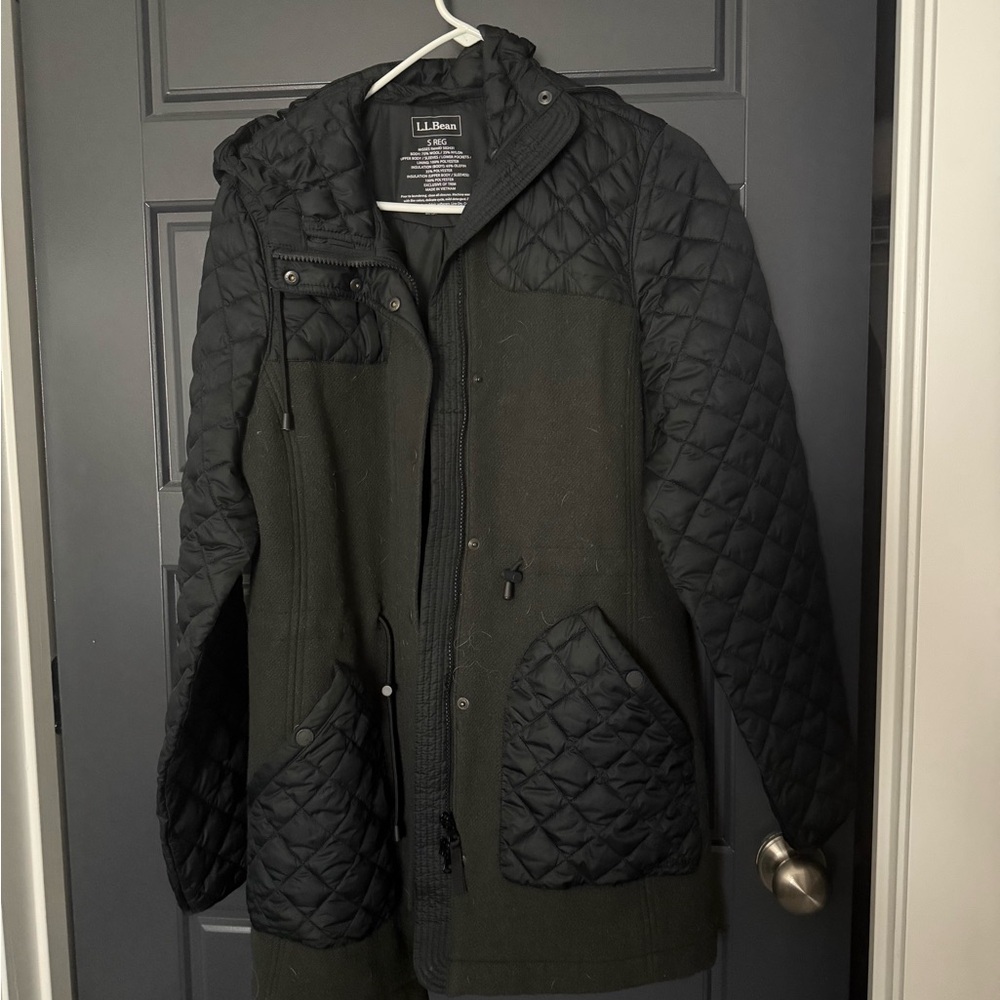 L.L. Bean Women’s Black Quilted Jacket